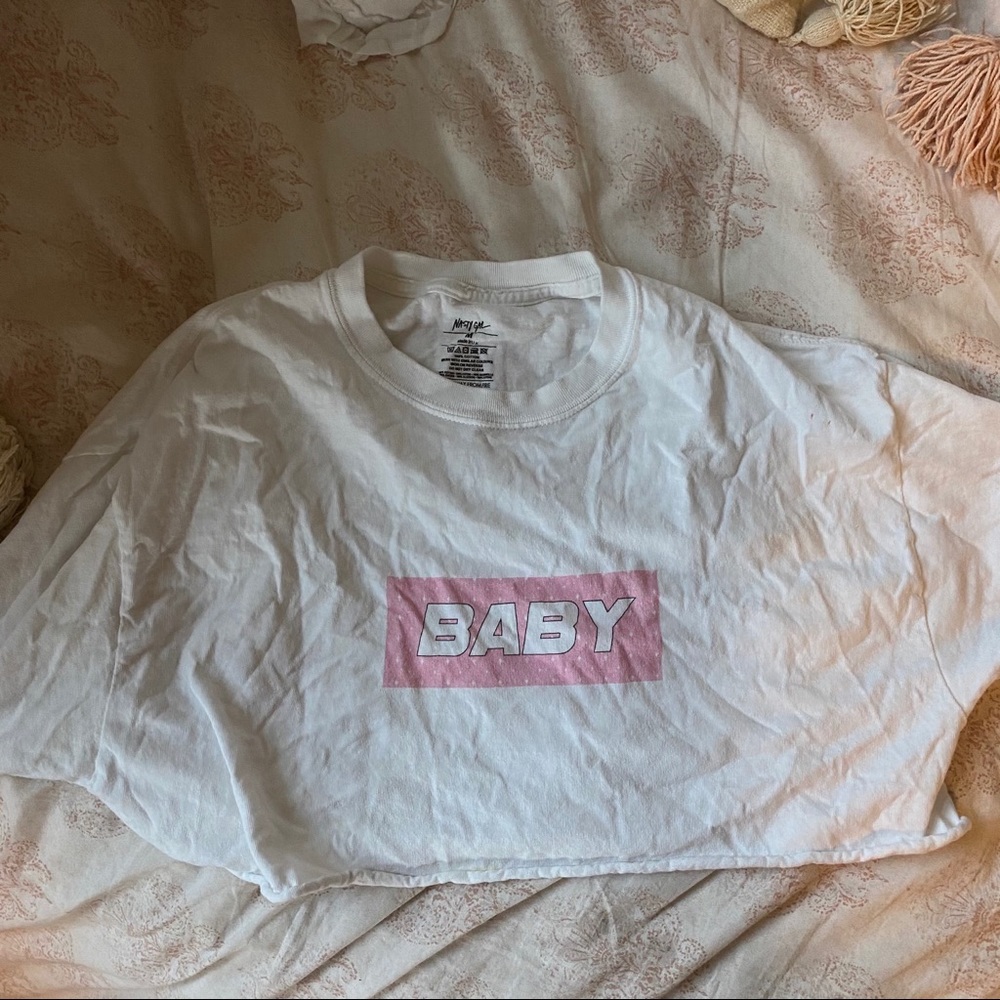 nasty gal crop t shirt
